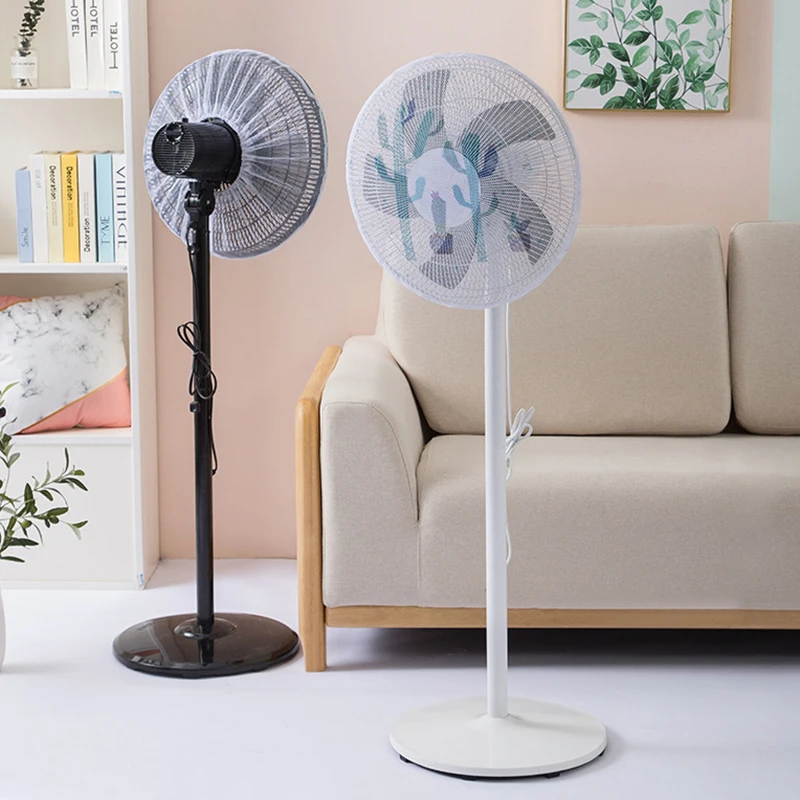 Electric Fan Dustproof Fan Protection Cover Safety Net Cover Anti-pinch Hand Protection Net Home Storage 38/40/45cm