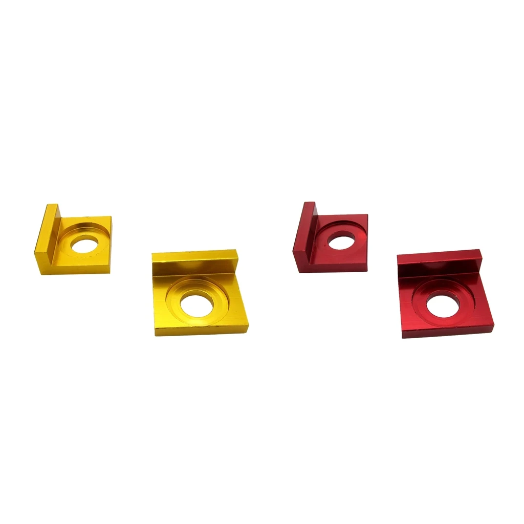 

15mm CNC Alloy Pitbike Chain Axle Tensioner Adjuster for 110cc 125CC Motorcycle Red & Gold