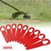 100PCS Garden Lawn Grass PolyCut Trimmer Head Blades Plastic Replacement Cut Blade for Stihl 2-2 ► Photo 2/6
