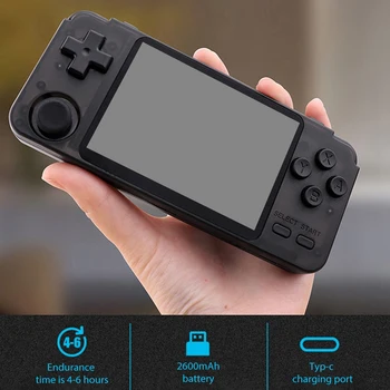 

RK2020 IPS Sn Portable Handheld Retro Game Console Support 360 degree Operation Built-in Game 64G 3.5 Inch