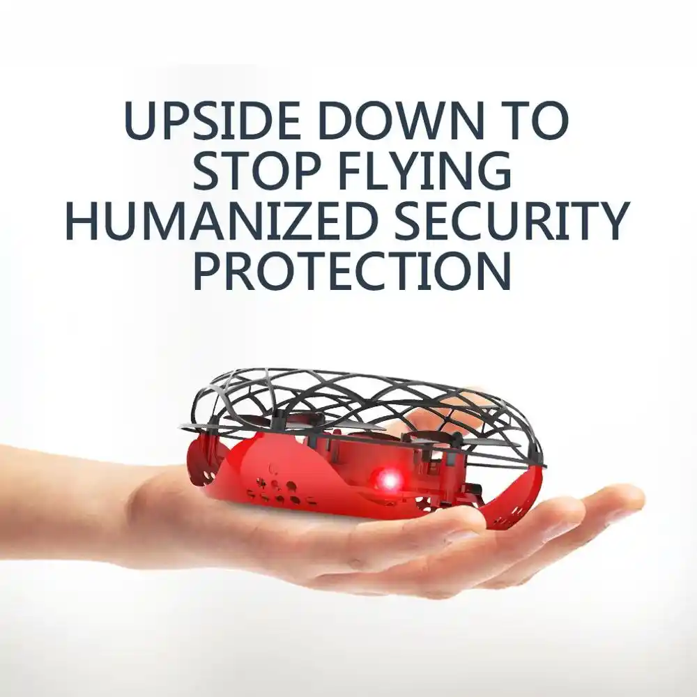 Инфракрасный контроль зондирования RC Квадрокоптер индукция высота удержания мини Дрон «НЛО» Интеллектуальный индукционный холодный свет...
