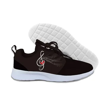 

2019 NEW Unisex Casual Music Notes Breathable Shoes Piano Keyboard 3D Printed Lightweight Comforrtable Shoes