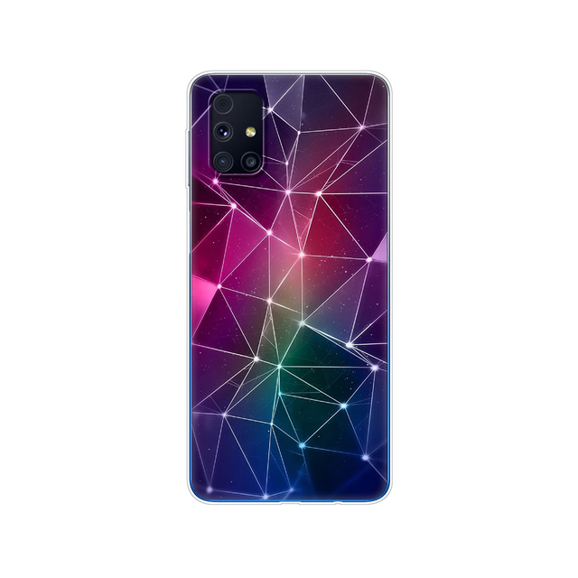 Samsung M31s Cases 6.5" Tpu Soft Silicon Back Phone Cover For Samsung Galaxy M31S GalaxyM31S M 31S m317f m317 Funda flower
