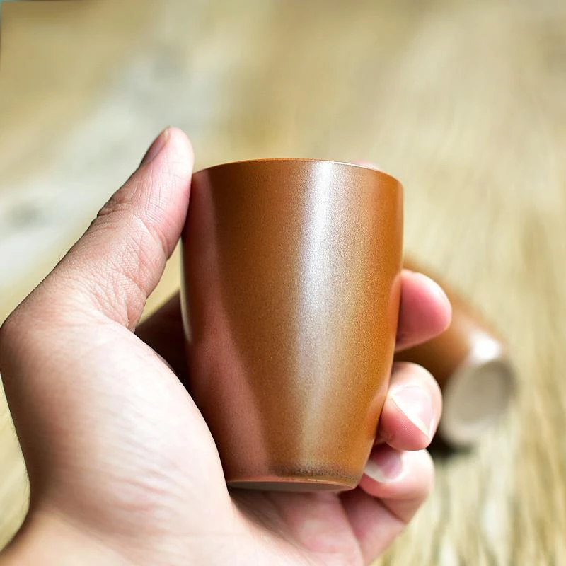 LUWU большие основные характеристики керамики чайная чашка Винтаж бытовой Китайский кунг-фу чашка посуда для напитков 150 мл