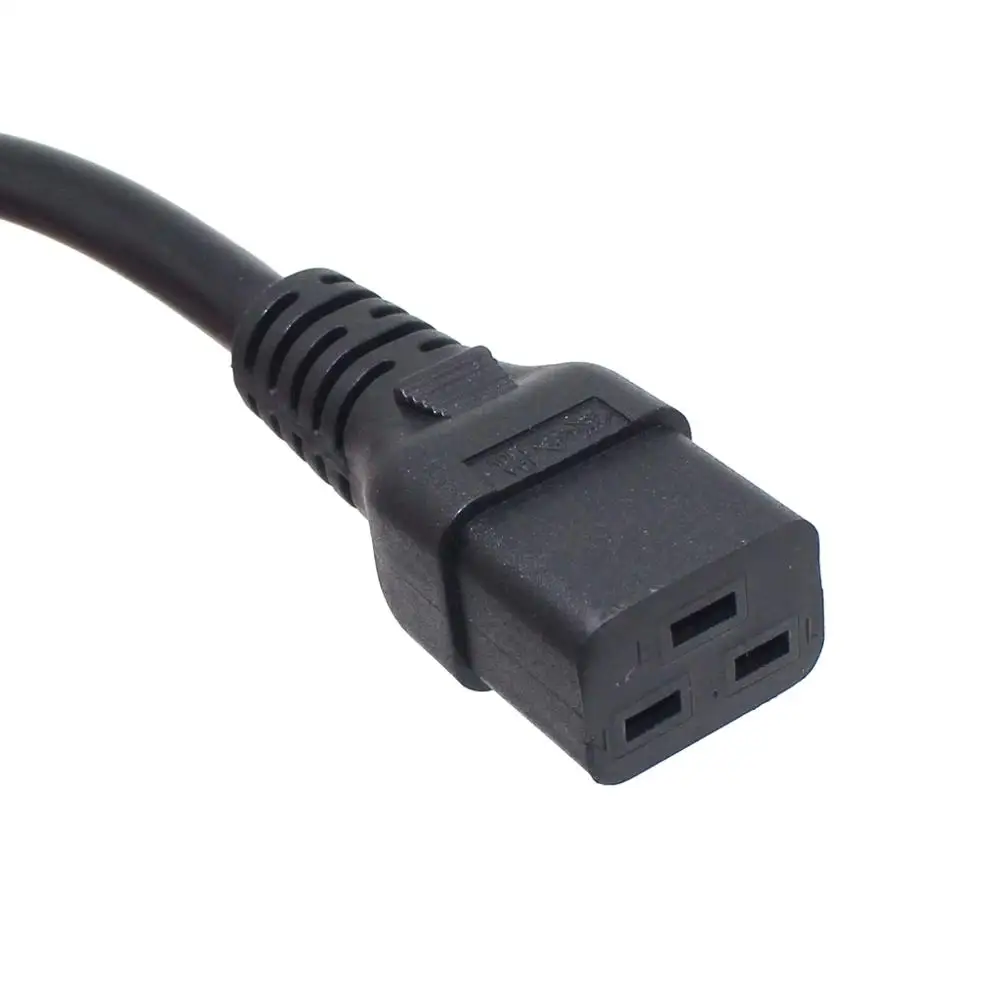 Прочный Удлинительный кабель PDU 3g2.5мм 2 м IEC 320 C19 C20 серверный шнур питания для