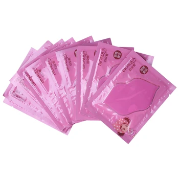 

Bioaqua Lip Gel Mask 10Pcs Care Hydrating Repair Remove Lines Blemishes Lighten Lip Line Collagen Mask Lip Color To Moisturize