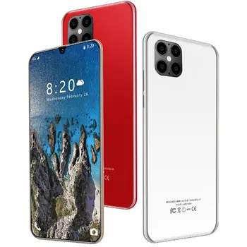 

6.26 inch IP12 Plus Smartphones 2GB RAM + 16GB ROM Waterdrop Screen 4 cores LCD Face Unlocking Smart Phone Dual Cards