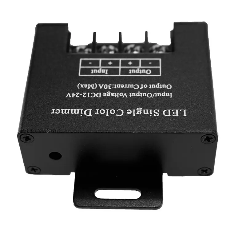 

30A Led Single Color Dimmer DC12V-24V For Dimmer RF Dimming Controller Control For 5050 3528 Single Color Led Strip