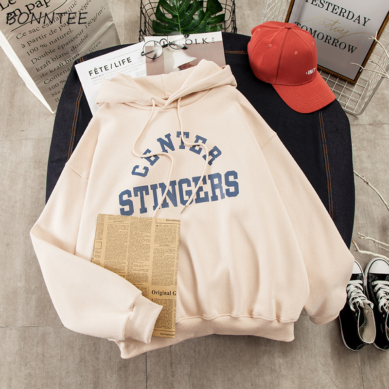 Printed Korean Style Ladies Hoodie