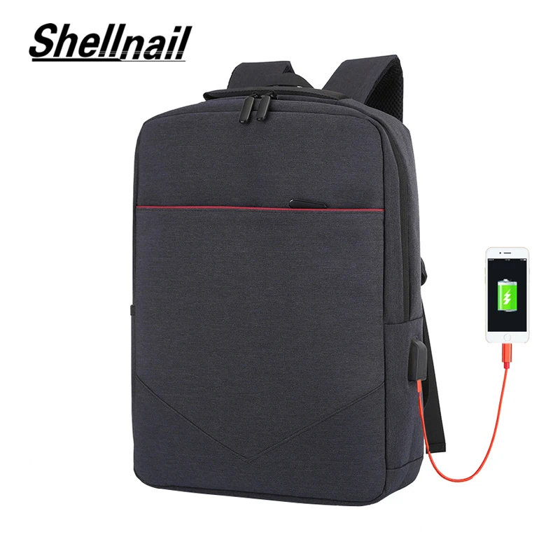 USB сумка для ноутбука Macbook Air Чехол женские и мужские рюкзаки школьный ПК ноутбук компьютерные сумки