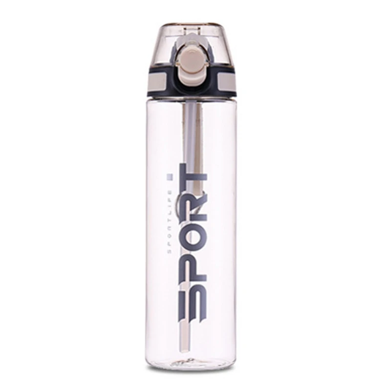 6 Leak Proof Sports Water Bottle Lightweight Drinking Bottles For Water Plastic Hydro Flask For Outdoors Camping Cycling - Цвет: 6