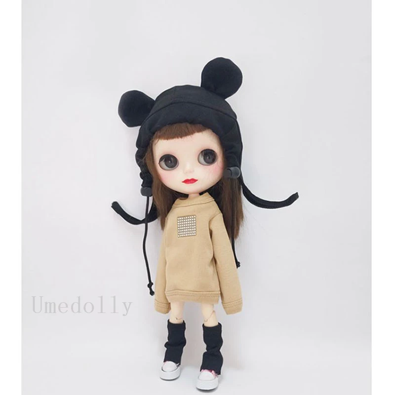 1 шт. Обычная кукла толстовки для Blyth, 1/6 BJD, Azone, OB24, OB27 аксессуары для кукол