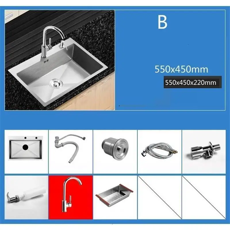 Escurridor Umywalka Waschbecken портативный Lavandino Cucina Para De Cocina Lavabo Cuba Pia Cozinha Fregadero кухонная раковина