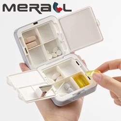 New Medicine Pill Box Pill Case Vitamins Container Organizer for Tablets Storage Box Large Capacity Hidden Drug Pill Cutter