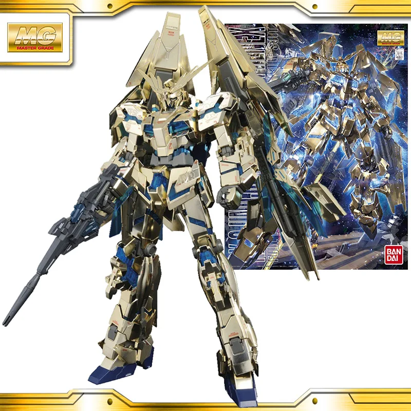 Bandai Gundam Mg Rx 0 Unicorn Gundam Phenex Model Kids Assembled Robot Anime Action Figure Toys Action Figures Aliexpress