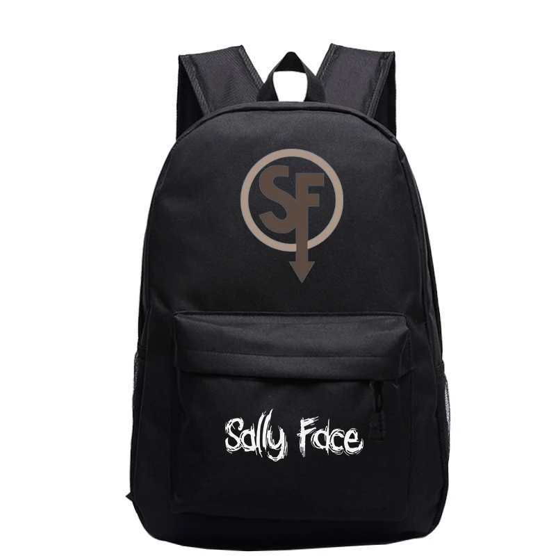 

Sally face Backpack cartoon School Bag School Backpacks Girls Boys Toddler Bag Kids mochila Book Bags