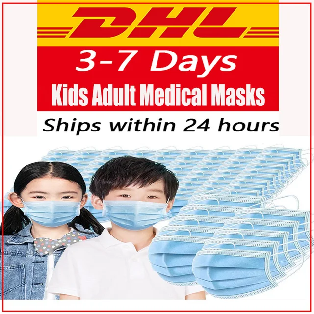 US $8.96  masque mascarillas facial lavable antivirus kn99 respirator artificial medico ffp2 masks kid DHL ma