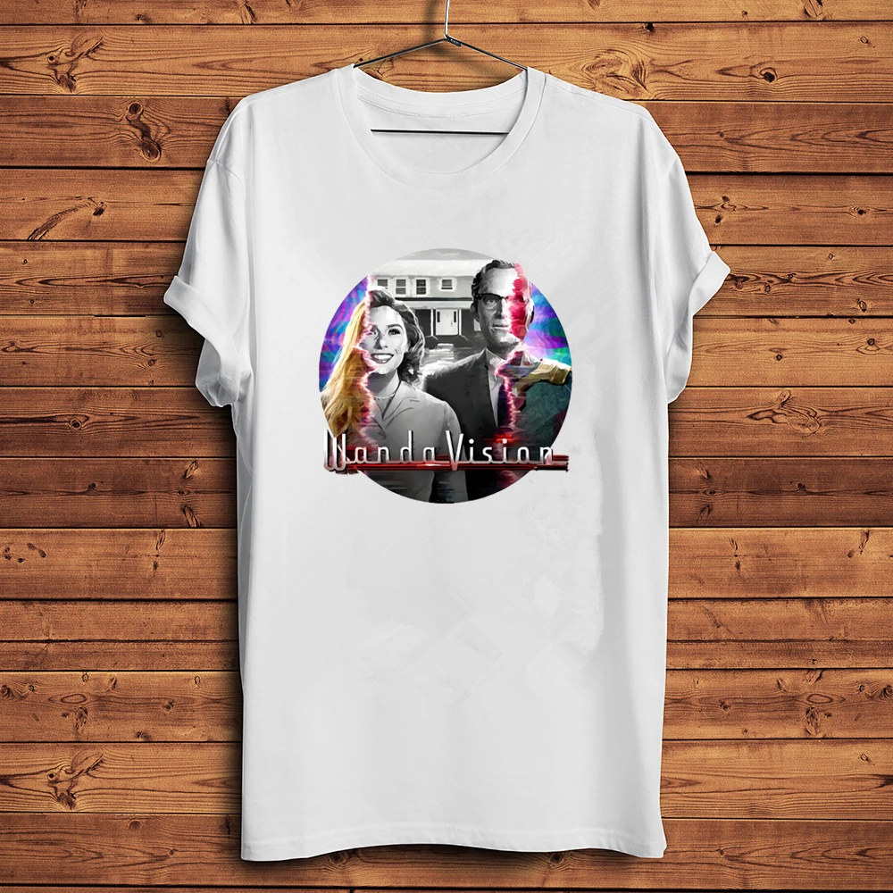 WandaVision TV Show Inspired Tee Wanda Vision Couple Graphic Tee Agatha All  Along Shirts Tumblr Tops|T-Shirts| - AliExpress