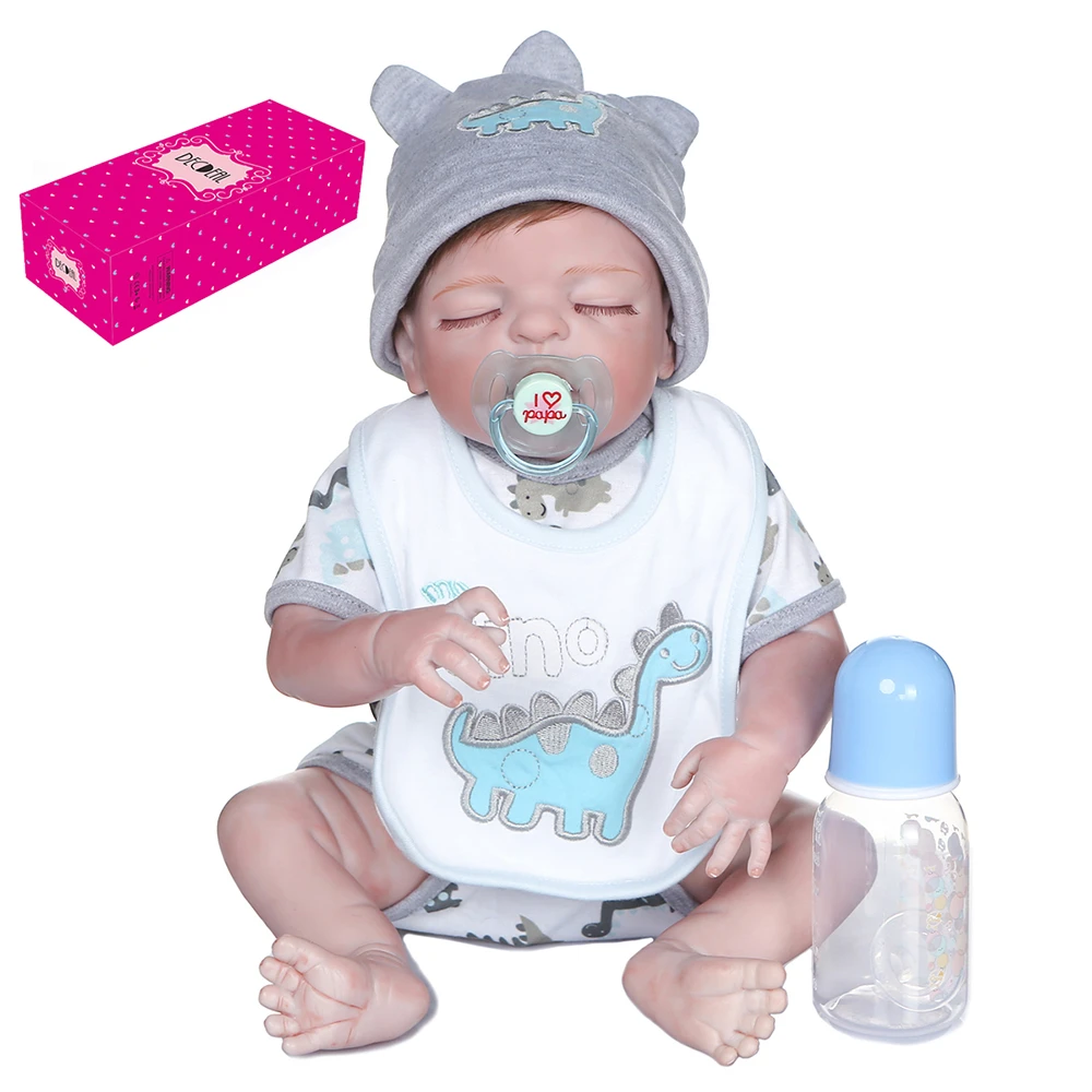 Decdeal Reborn Baby Doll Silicone Full 
