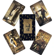 

Madhouse Tarot Deck Leisure Party Table Game High Quality Fortune-telling Prophecy Oracle Cards With Guide Book