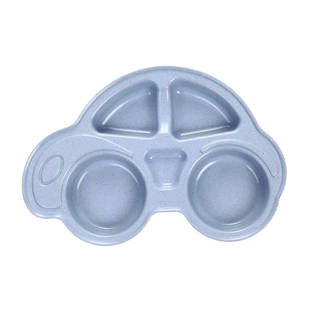 

Wheat Straw Lunch Box Nordic Style Non-toxic Bento Boxes Car Children Sub-Grid Plate Food Storage Dinnerware School Lunch Box