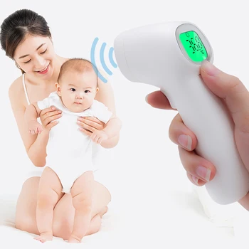 

2020 New Thermometer LED Brake Light Household Children Adult Influenza Prevention Monitoring Forehead Thermometer