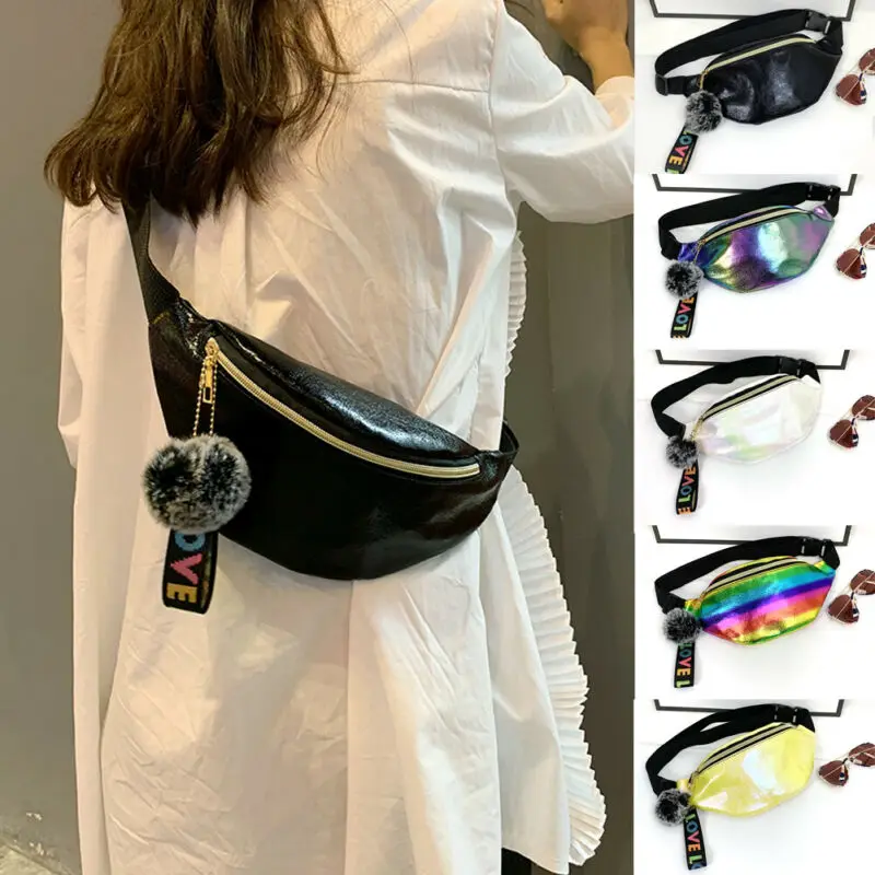 Women Girls Waist Bag Fanny Pack Belt Bag Sport Hip Bum Bag Small Purse  Travel | eBay