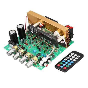 

Wireless 80W 2.1 Channel Power Amplifier Board Subwoofer Audio Power Amplifier Board With Remote Control Home Theater Diy