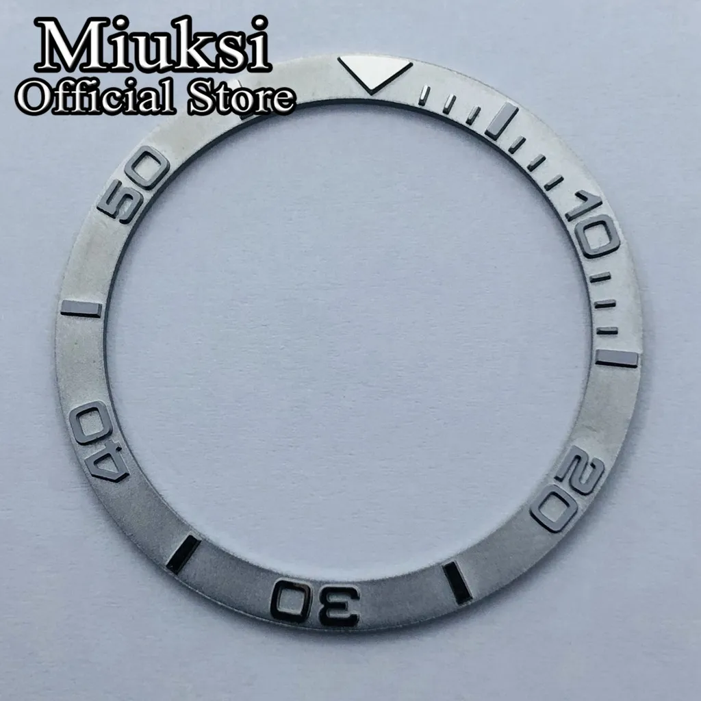 Premium Stainless Steel & Ceramic Bezel Insert – 38mm Replacement Watch Accessory