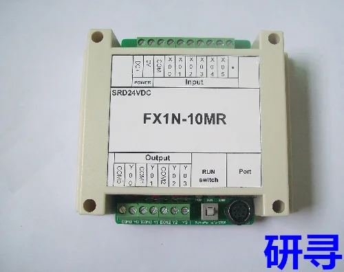 Программируемый контроллер FX1N-10MR оболочки SRD24VDC