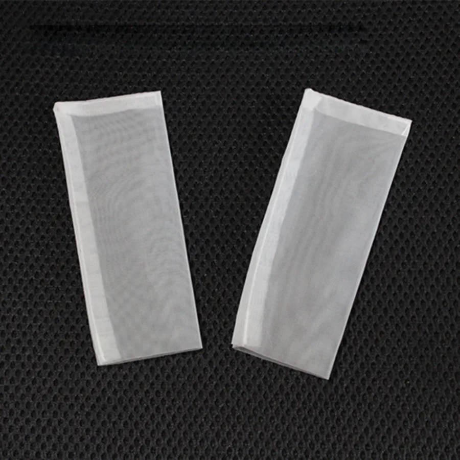 5pc s 25/45/90/120/160/190 micron 2.5x4.5 inch Nylon Mesh Rosin Press Tea Rosin Filter Bags for Heat Press Machine 2