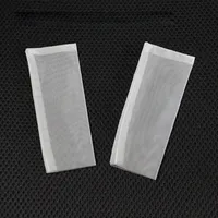 5pc s 25/45/90/120/160/190 micron 2.5x4.5 inch Nylon Mesh Rosin Press Tea Rosin Filter Bags for Heat Press Machine 2
