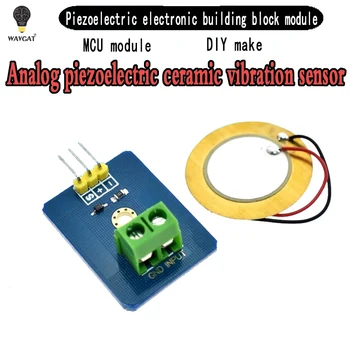 

WAVGAT Analog Drum Simulate Piezoelectric Ceramic Vibration Sensor for arduino DIY KIT