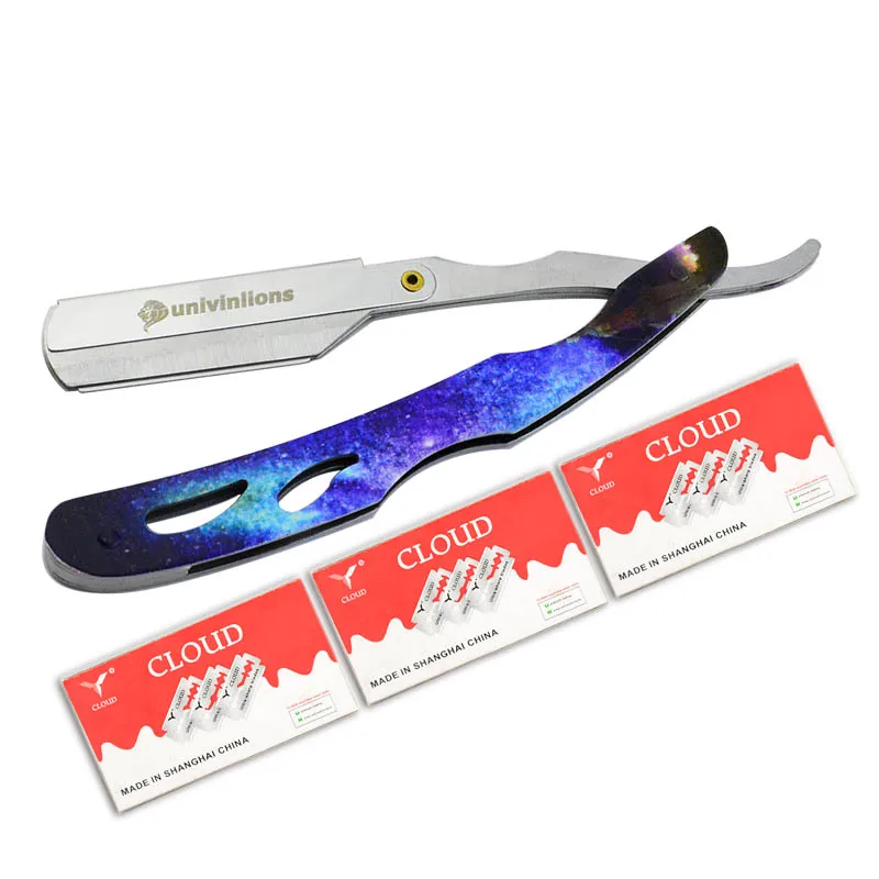 Univinlions Straight Shaving Knife Beard Face Underarm Body Shaver