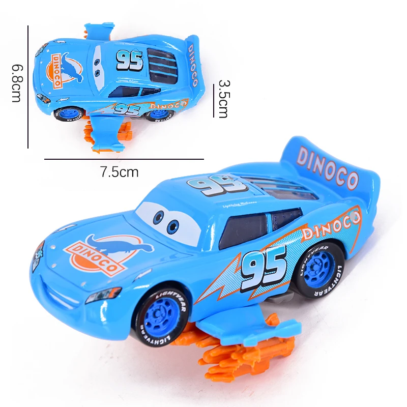 Car diney Pixar Car 3 Lightning McQueen Mater Jackon torm Ramirez 1:55 Diecat Vehicle Metal Alloy Boy Kid Toy Chritma 20