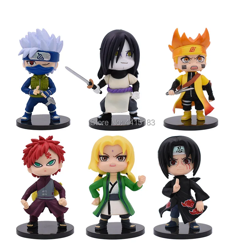 2 Styles Naruto Action Figure Toy Q Styles PVC Action Figure Doll Collectible Model Baby Toy Christmas Gift For Children 2 Styles Naruto Action Figure Toy Q Styles PVC Action Figure Doll Collectible Model Baby Toy Christmas Gift For Children