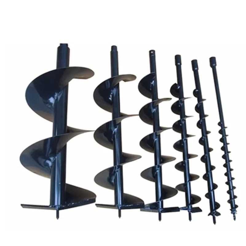 Manganese Steel Alloy Drill Bit 20cm For Digging Hole Earth Auger 52cc