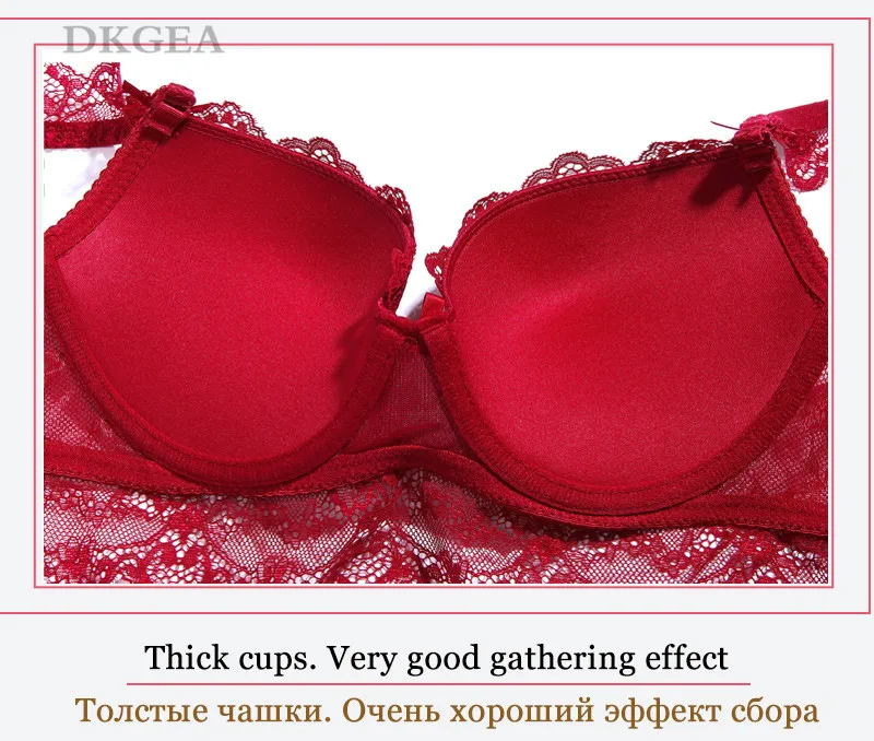 Super Gather Bras Women Underwear Set Cotton Blue Sexy Bra Set Push Up Thick Brassiere Lace Embroidery Lingerie Set A B C Cup sexy bra panty set