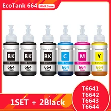 

MMF EcoTank ET-2650 EcoTank ET-2500 EcoTank ET-14000 EcoTank L132 EcoTank L360 L455 Compatible for Epson 664 EcoTank T6641 T6643