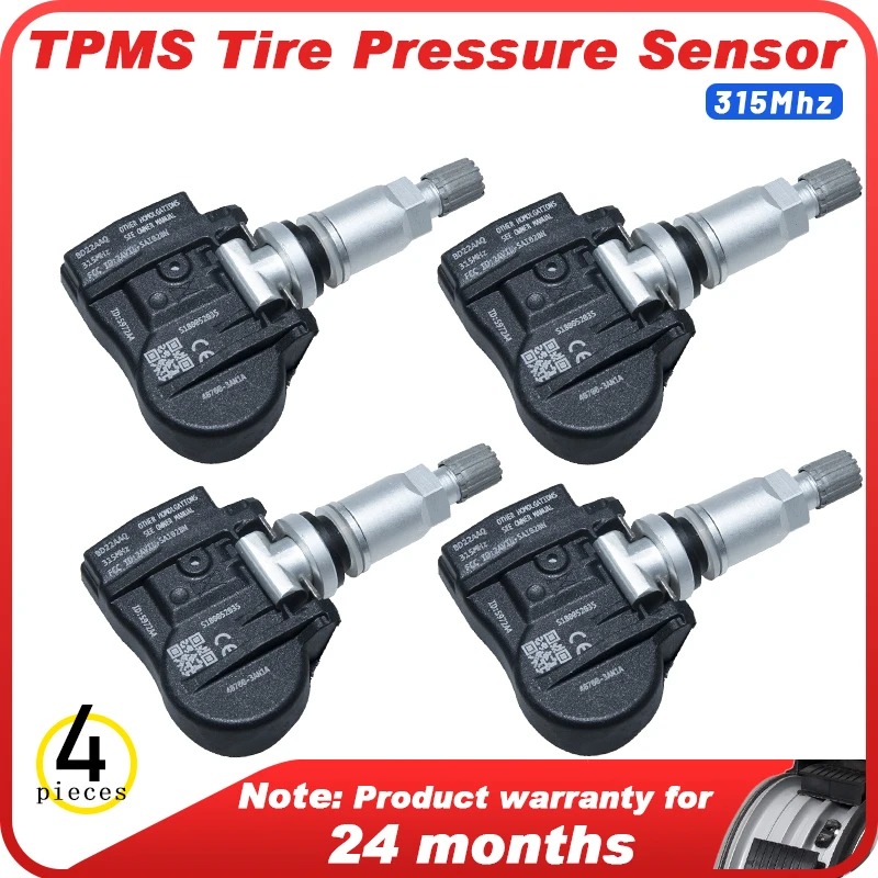

Tire Pressure Monitor Sensor TPMS 315HMZ 40700-3AN1B for NISSAN Cube 2011-2013 Leaf 2013 2014 2017 407003AN1B 40700-3AN1A