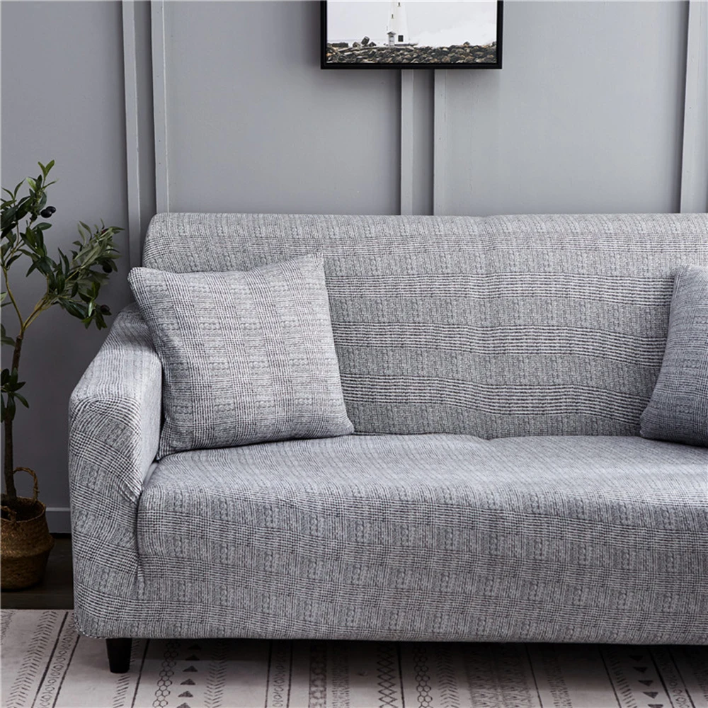 1/2/3 Seater стул для столовой диванных чехлов sofacloth диване Чехол протектор однотонные Цвет украшения для дома