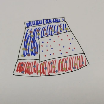 

2020 New Skirt for Girls BP Print Three-color Stitching Skirt Toddler Girl Fall Clothes BP20200903-S1