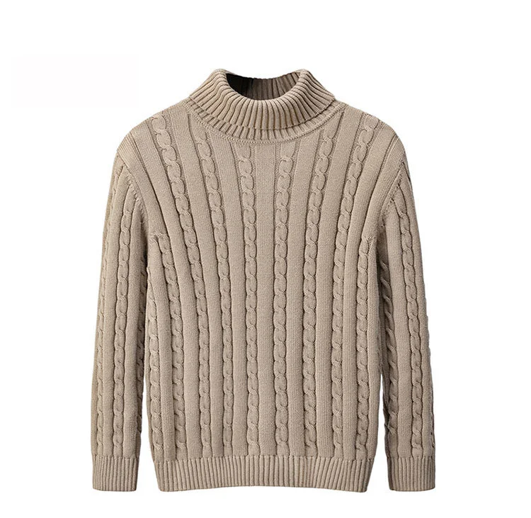 New Winter Turtleneck Sweater Men Cotton Pullover Men Thick Pull Men Long Sleeve Sweater Male Pullovers Casual Sweater Man M-3xl