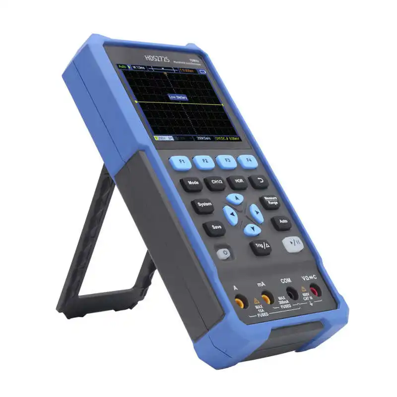 Oscilloscopes HDS272S Handheld 70MHz Oscilloscope Multiumeter Signal