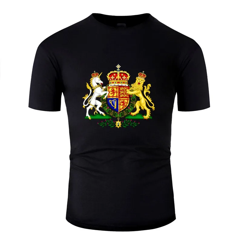 

Printing Scotland Coat Of Arms Tshirt Tshirt Men Cute Boy Girl T Shirts Black Plus Size S-5xl