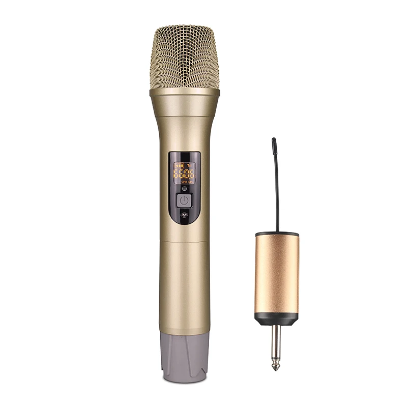 

Professional Wireless Microphone One Channel Infrared Frequency All Metal Small Microphone