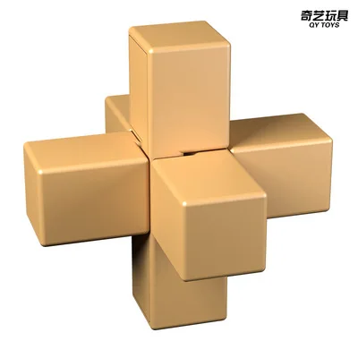 Qiyi нео-Кубы Kongming блокировки Лю Бан замок 3D головоломки волшебный головоломки игры игрушки для взрослых детей антистресс игрушки подарок - Цвет: 02