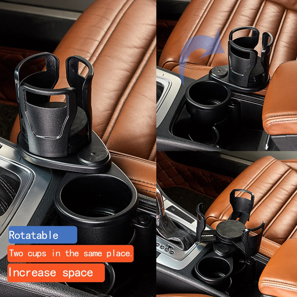 YOSOLO Car Cup Holder Car Styling Sunglasses Phone Organizer Drinking Bottle Holder Stowing Tidying Foldable Cup Stand Bracket