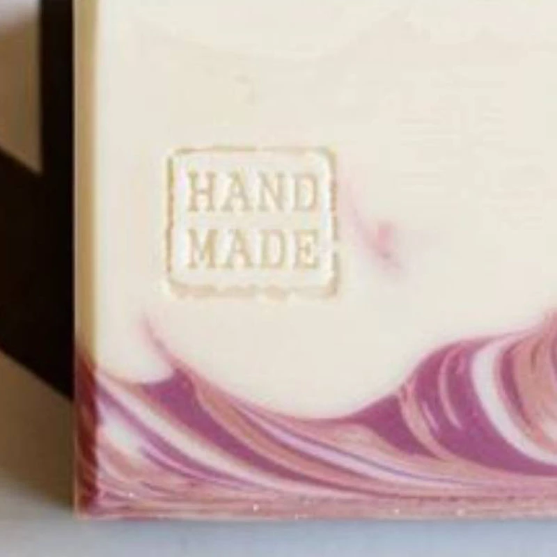 

Handmade Text Clear Soap Stamp Transparent Diy Natural Soap Making Print Acrylic Soap Stamps Custom
