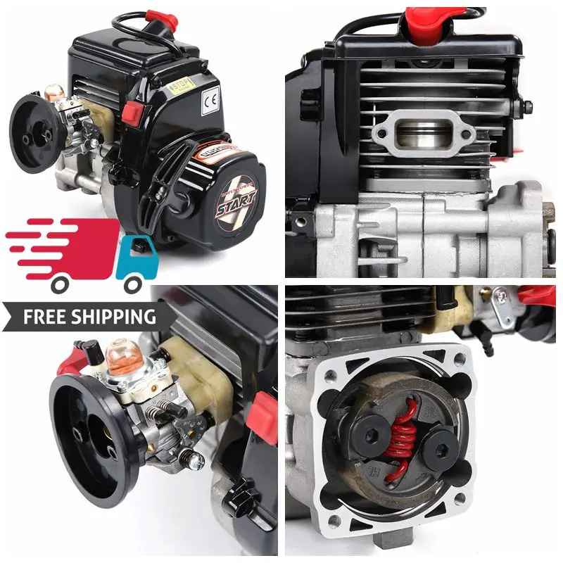 45cc двигатель двойные поршневые кольца 4wd мощный Walbro 1107 + NGK 81032 для baja 5b 5t 5sc Rovan LT Losi